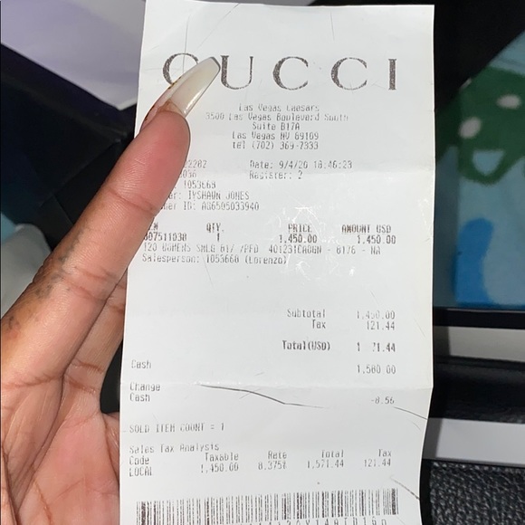 Authentic Gucci shoulder bag with bling - Picture 6 of 6